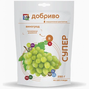 Удобрение водорастворимое Супер Виноград / 250 г