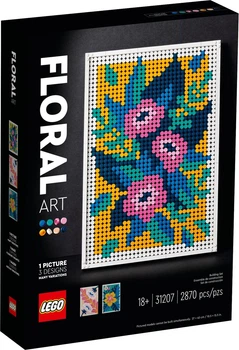 Lego Art Картины с цветами 31207