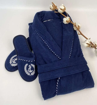 Халат мужской Maison D'or Michel Sailing Navy Blue M