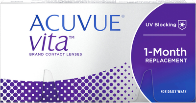 Контактні лінзи Johnson&Johnson Acuvue Vita BC=8.8 DIA=14.0 PWR=-5.75 1 лінза