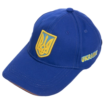 Кепка тактична спортивна патріотична (бейсболка) SP-Sport Україна CO-1929 р-р 54-55 синій-жовтий