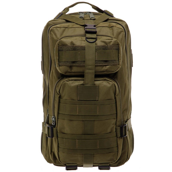 Рюкзак тактический штурмовой SILVER KNIGHT TY-5710 размер 42х21х18см 16л цвет Оливковый