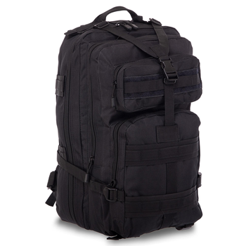 Рюкзак тактический рейдовый SP-Sport ZK-5510 размер 56х28х25см 35л цвет Черный