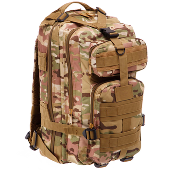 Рюкзак тактический штурмовой SILVER KNIGHT TY-5710 размер 42х21х18см 16л цвет Камуфляж