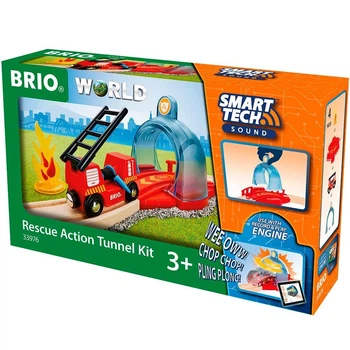 Пожежний тунель для залізниці BRIO Smart Tech (33976)