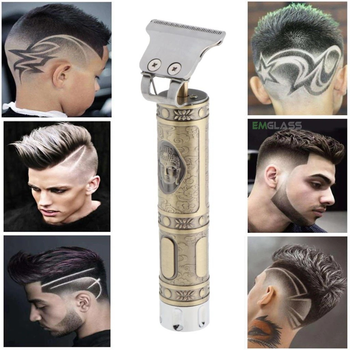 Акумуляторна машинка для стрижки волосся HAIR CLIPPER RoHs T9 бритва тример окантувальна для бороди 5 Вт GS-3995-1
