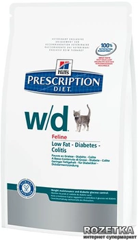 Сухий корм для котів Hills Prescription Diet Feline w/d 1.5 кг (052742919102)