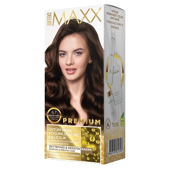 Краска для волос MAXX Deluxe 6.7 Шоколадный кофе 110 мл