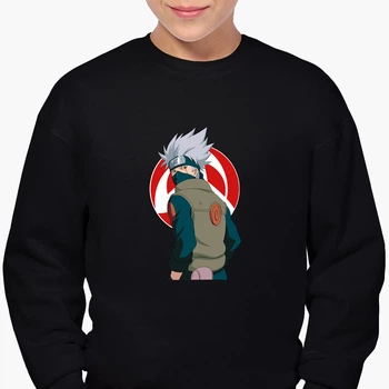 Свитшот для мальчиков Хатакэ Какаши Наруто (Hatake Kakashi) (9509-2820-7) 146-152 см Черный