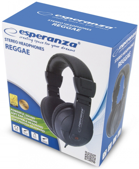 Słuchawki Esperanza EH120 Czarne