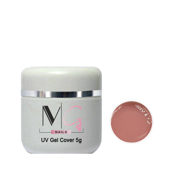 Гель камуфляжный для наращивания ногтей MG Nail UV Gel Medium 5 мл