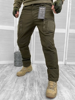 брюки тактичні Mil-Tec зимові 13609 XL Софт-шел Олива