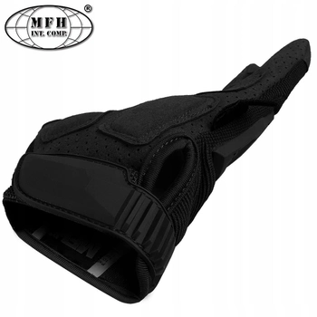 Тактические перчатки MFH Action Black XL