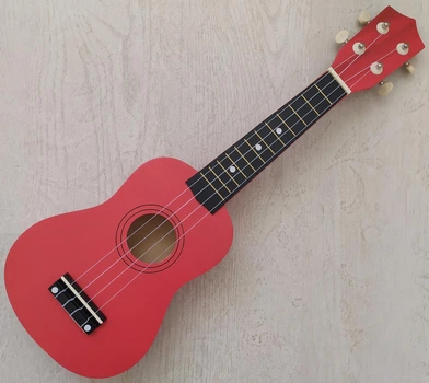 Укулеле HM Soprano Red 21" + медиатор, дополнительная струна