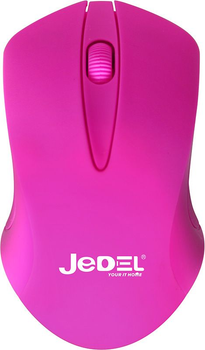 Миша Бездротова JEDEM W920, 1000 точок на дюйм, Рожевий, 2,4 ГГц, Коробка