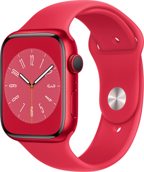 Smartwatch Apple Watch Series 8 GPS + LTE 45mm (PRODUCT)RED Aluminium Case with (PRODUCT)RED Sport Band (MNKA3)