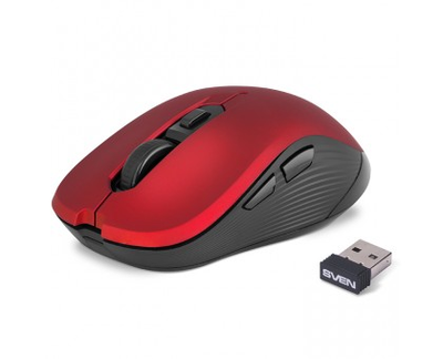 Мышь Sven RX-560SW Red wireless USB