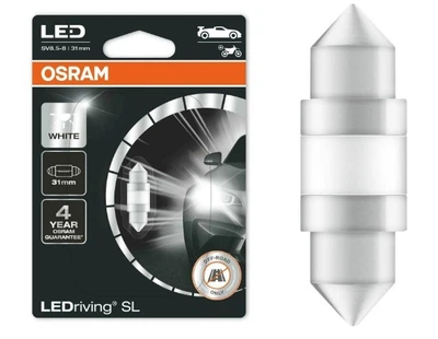 Галогенная лампа Osram LEDriving SL C5W SV8,5-8 12V 31mm 6438DWP-01B (02003)
