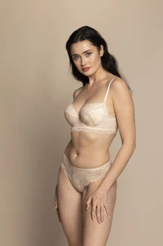 Бюстгальтер жіночий push-up зі з'ємними вкладишами Effetto Lingerie MARIA 75C півонія 005 558 03