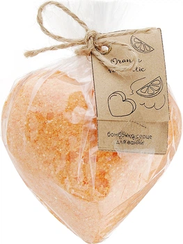 Бомбочка-сердце "Orange Romantic" - Dushka 150g (877876-44609)