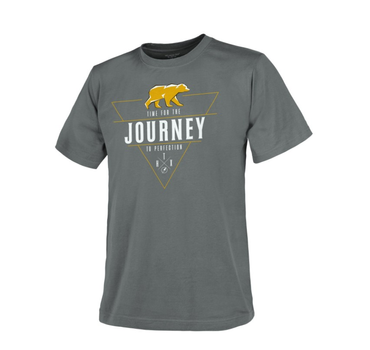 Футболка (Вільний стиль) T-Shirt (Journey to Perfection) Helikon-Tex Shadow Grey XXL Чоловіча тактична