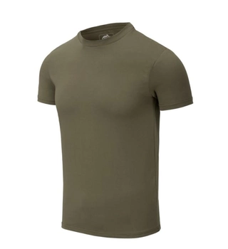 Футболка (Зауженый, Приталенный) T-Shirt Slim Helikon-Tex Olive Green S Мужская тактическая