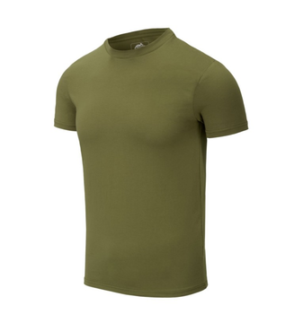 Футболка (Зауженый, Приталенный) T-Shirt Slim Helikon-Tex U.S. Green XXL Мужская тактическая