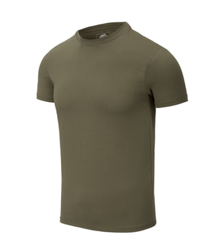 Футболка (Зауженый, Приталенный) T-Shirt Slim Helikon-Tex Olive Green L Мужская тактическая