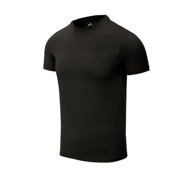 Футболка (Зауженый, Приталенный) T-Shirt Slim Helikon-Tex Black M Мужская тактическая
