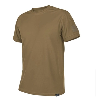 Футболка Tactical T-Shirt TopCool Helikon-Tex Coyote L Мужская тактическая