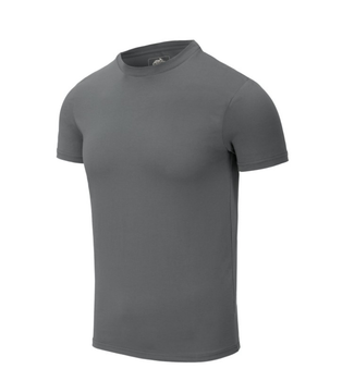 Футболка (Звужений, Приталений) T-Shirt Slim Helikon-Tex Shadow Grey XXL Чоловіча тактична