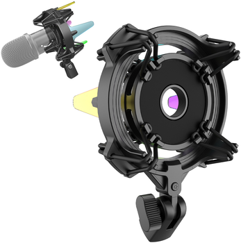 Держатель микрофона Fifine Shock Mount RGB (SK78) – фото, отзывы ...