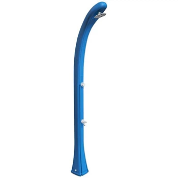 Душ солнечный Aquaviva с мойкой для ног, голубой DS-H221BL, 28 л