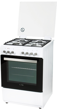 Комбинированная плита VENTOLUX GE 6060 CS 6MT (WH)