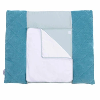 Пеленальный матрас Baby Veres Velour Aquamarine 72х80 см 429.1
