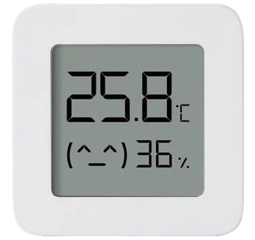 Датчик Температури та Вологості Xiaomi Mi Temperature and Humidity Monitor 2 ( Термометр - гігрометр ) ( Підтримка Mi Home ) ( NUN4126GL)