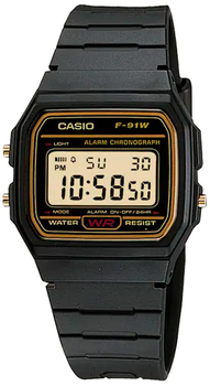 Мужские часы CASIO F-91WG-9