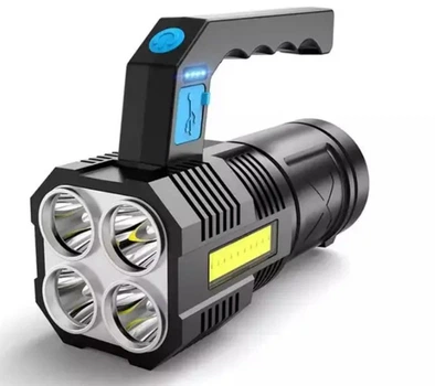 Портативный ручной фонарь на аккумуляторе LF-S09 USB