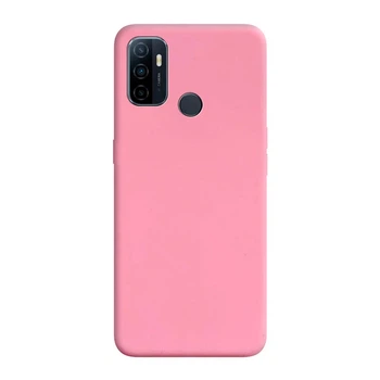 Силіконовий чохол Candy для Oppo A53/A32/A33 Розовий