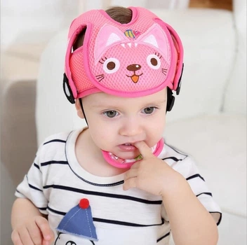 Защитный шлем JJ OVCE Bonnet (розовый котенок)