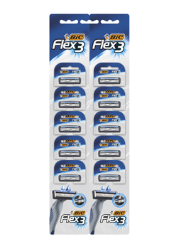 Набір бритв без змінних картриджів BIC Flex 3 (10 шт) (3086123364196)