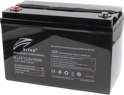 Аккумуляторная батарея Ritar LiFePo4 R-LFP 12.8V 100Ah (R-LFP12.8V100Ah)