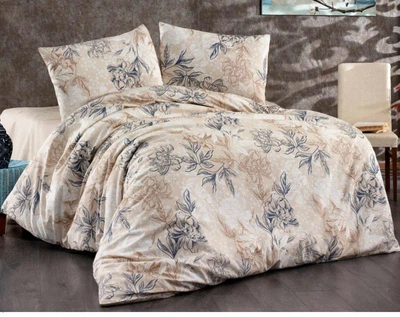 Комплект постільної білизни Lorine 127900 Євро Бязь 50x70