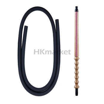 Мундштук для кальяна Karma LINE PINK со шлангом
