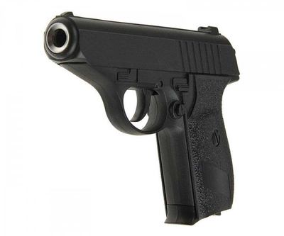 Дитячий страйкбольний Пістолет Galaxy G3 Walther PPS метал, пластик стріляє кульками 6 мм Чорний