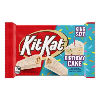 Батончик Kit Kat Limited Edition Birthday Cake King Size 85 г