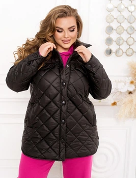 Стильна коротка куртка ST-Style 52429 46-48 Чорна