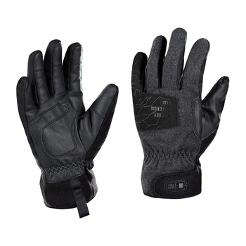 Перчатки зимние M-Tac Extreme Tactical Dark Grey, перчатки военные зимние зсу, тактические зимние перчатки M