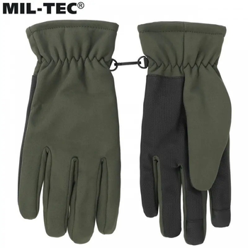 Перчатки тактические Mil-Tec утепленные зимние 3М THINSULATE XL Олива