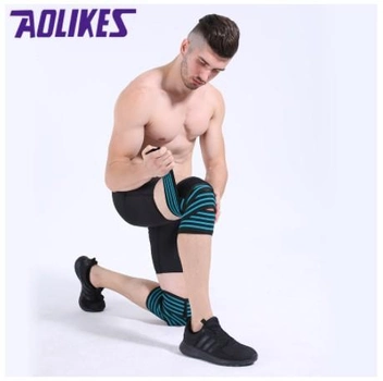 Спортивна пов'язка на коліно AOLIKES унісекс 1шт 03355
